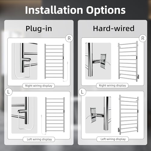 Stainless Steel Towel Warmer With Timer