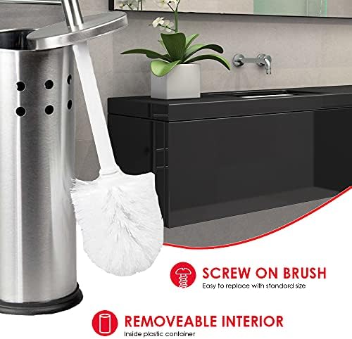 Home Basics Vented Toilet Brush Set