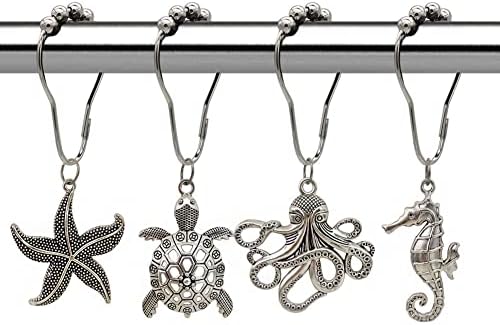 Silver-Plated Animal Hook Set