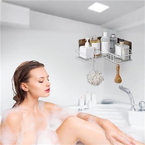 Elevate Your Bathroom Organization with the Xihbxyly Corner Shower Caddy