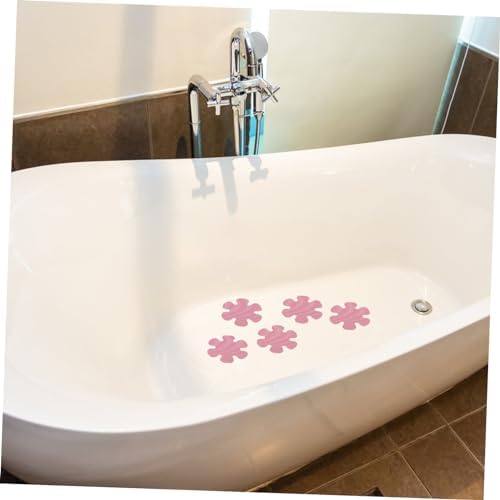 Flower Shape Non-Slip Bathtub Stickers for Safety