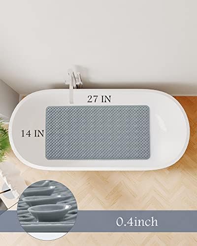 PADOOR Non Slip Bathtub Mat Machine Washable