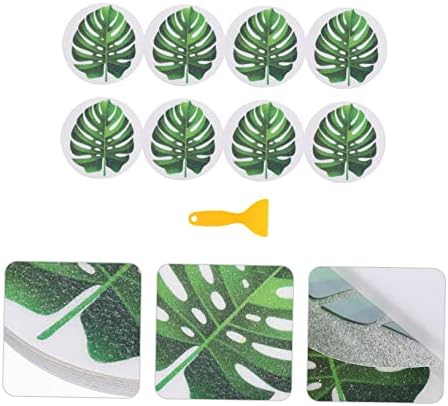 GLEAVI Bathtub Non-Slip Stickers Leaf Design for Kids and Adults