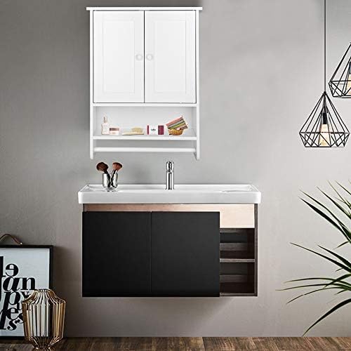 Stylish 2-Door Bathroom Storage Cabinet