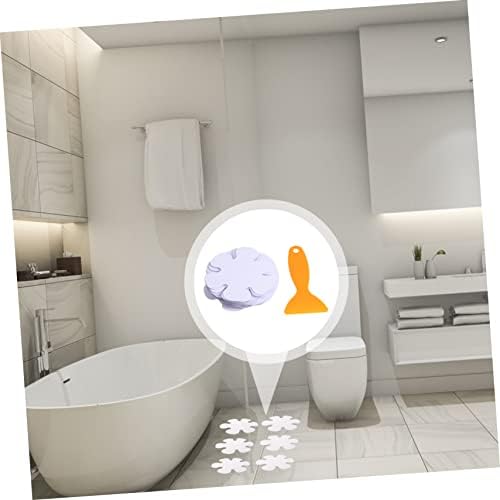 HOOTNEE Bathtub Mat Flower Design Non-Slip Peva Sticker