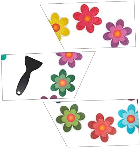 Slip-Resistant Daisy Bath Sticker for Safety