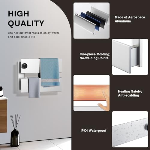 KKALONZO - DRY FAST DURABLE BATH Towel Heater