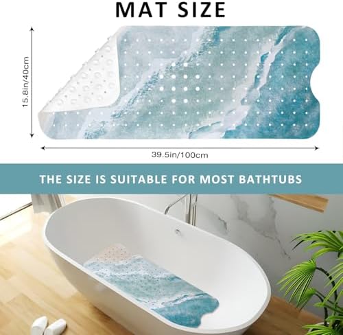 Beach Bathtub Mat for Kids Safe Fun