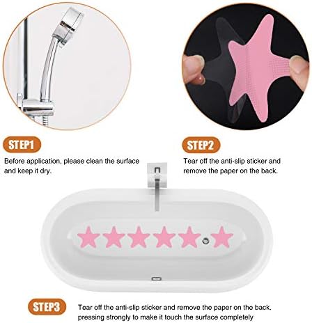 Anti-Slip bathtub stickers for safe bathroom floors