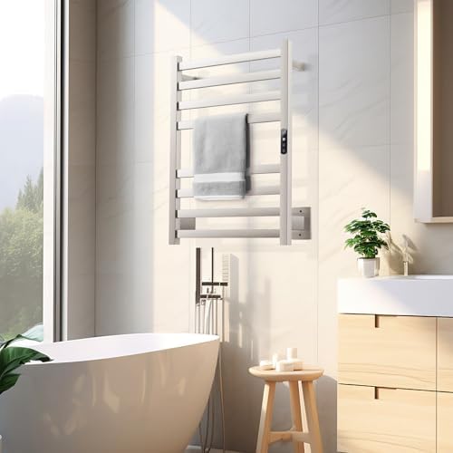 Fast-Warming Towel Warmer with 304 stainless steel material for your bathroom
