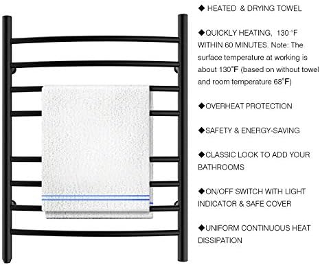 Curved Towel Warmer from HEATGENE for Efficient Drying