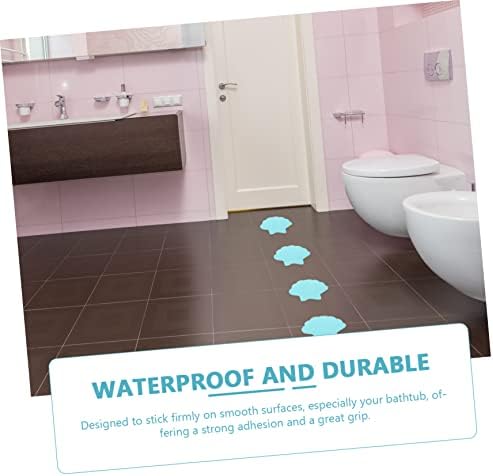 Safe Educational Bath Sticker for Kids OlarZ Shell Shape 3D elesigns