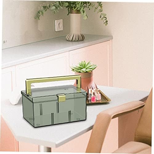 Portable Medicine Cabinet with Handle and Lid Storage Organizer