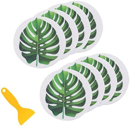 Adorable Leaf Slip Resistant Bathtub Stickers - Ideal for the Bathroom
