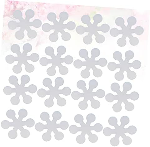 20 Pcs Snowflake Non-Slip Bath Tub Stickers for Safety