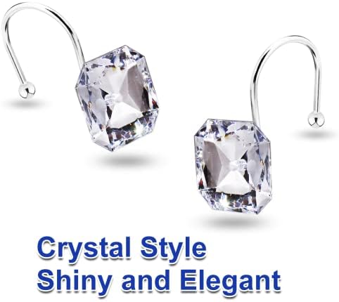 Stainless Steel Decorative Shower Curtain Hangers