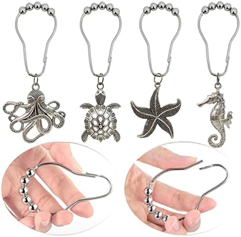 Silver-Plated Animal Hook Set