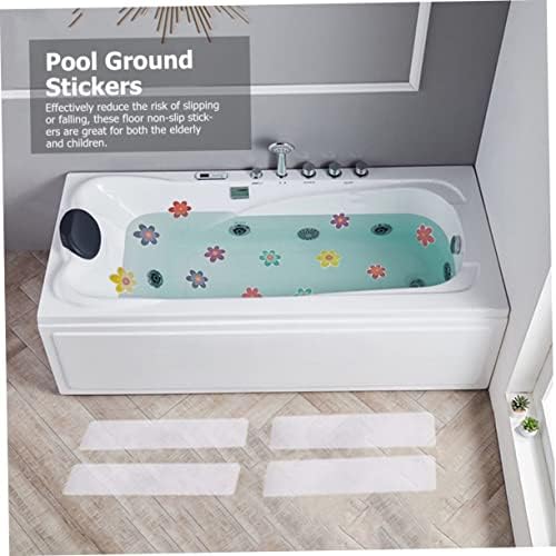 Slip-Resistant Daisy Bath Sticker for Safety