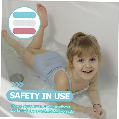 18Pcs Slip Shower Decals for Safe Bathroom Use