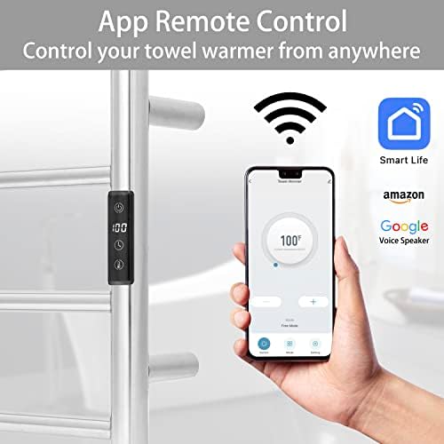 KEG Smart WiFi Towel Warmer with Timer and Temperature Control