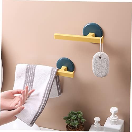 ABOOFAN 2Pcs Wall Mounted Towel Rack Space-Saving Bathroom Organizer