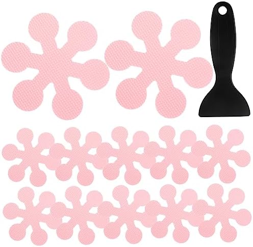 BEBEMOKO Non-Slip Shower Sticker Set for Bathrooms