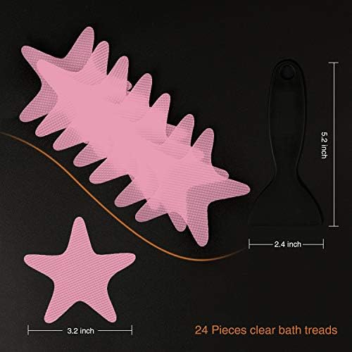 Anti-Slip bathtub stickers for safe bathroom floors