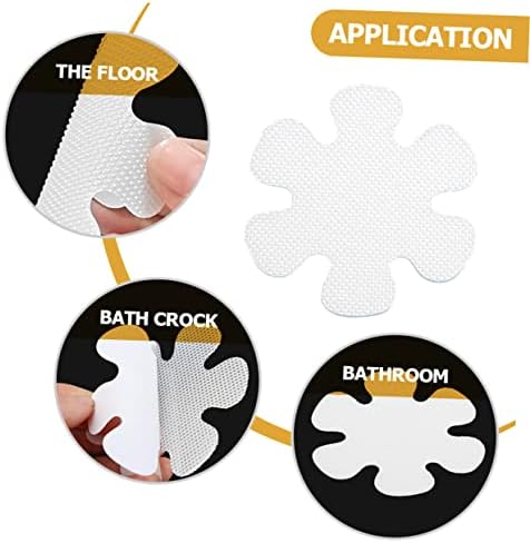 12pcs Flower Non-Slip Bathtub Stickers