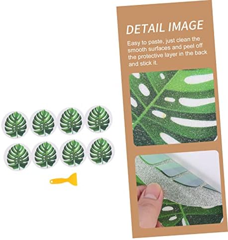 Adorable Leaf Slip bathtub decal