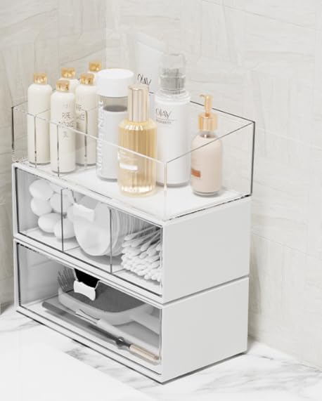 Stylized 3-Pack Organizer for Medicine Cabinets