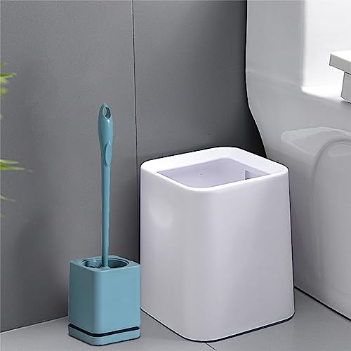 CENGNIAN Toilet Brush and Holder Blue