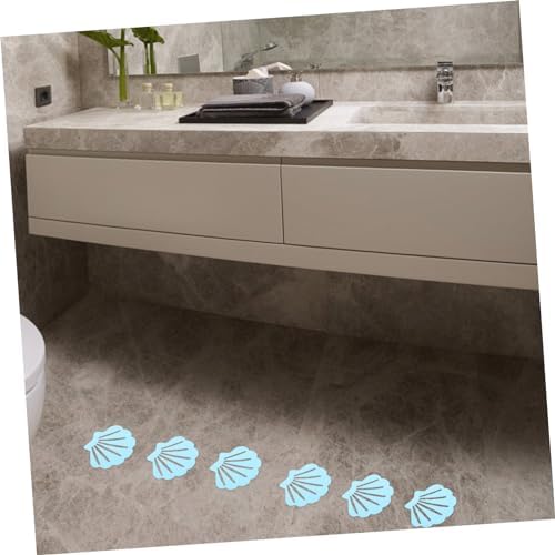 12Pcs Shell Shaped Non Skid Bath Tub Stickers for Safety