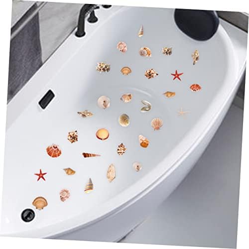 Ciieeo Self-Adhesive Shell Pattern Bath Tub Stickers