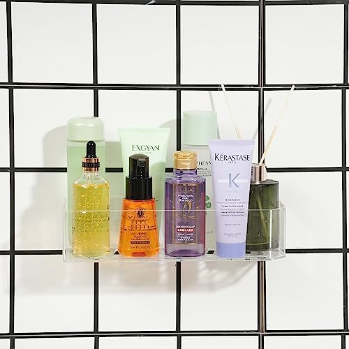 CQ Acrylic 2-Pack Bath Organizer