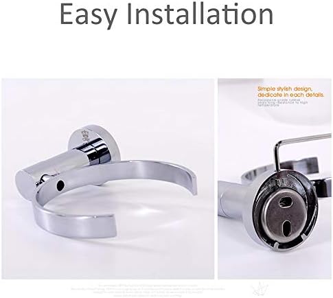 Stainless Steel Wall-Mounted Toilet Bowl Brush Holder Rust-Resistant and Ergonomic