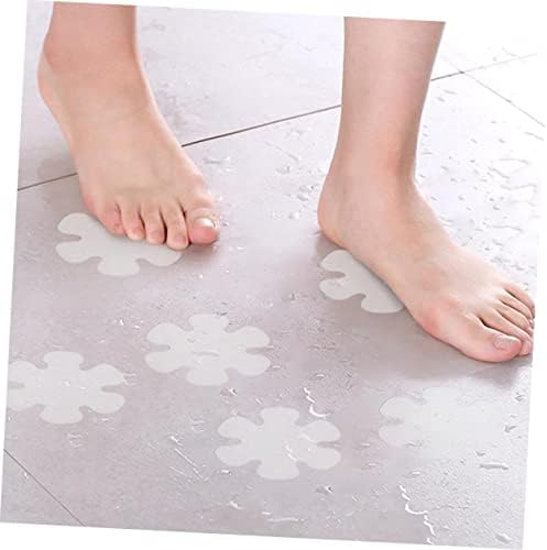 12pcs Flower Non-Slip Bathtub Stickers