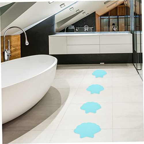Safe Educational Bath Sticker for Kids OlarZ Shell Shape 3D elesigns