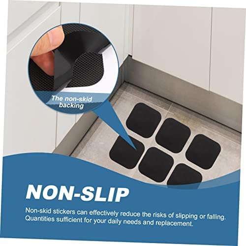 Cabilock 20 Sheet Bathtub Slip Stickers Non-Slip Peva Material Easy to Install