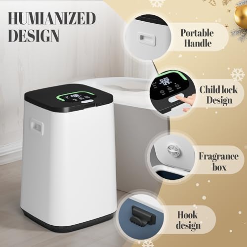 Tehanld 25L Towel Warmer with 200F Heating Child Lock Upscale Design
