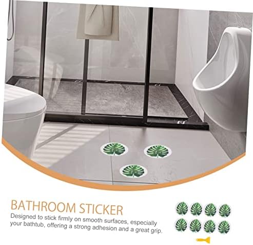 BEBEMOKO Non-Slip Leaf Stickers for Safe Bapting