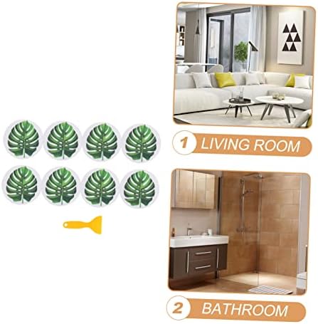 BEBEMOKO Non-Slip Leaf Stickers for Safe Bapting