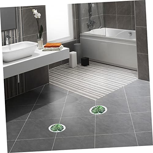 Leaf Shape Bathtub Stickers Non Slip Decals Set