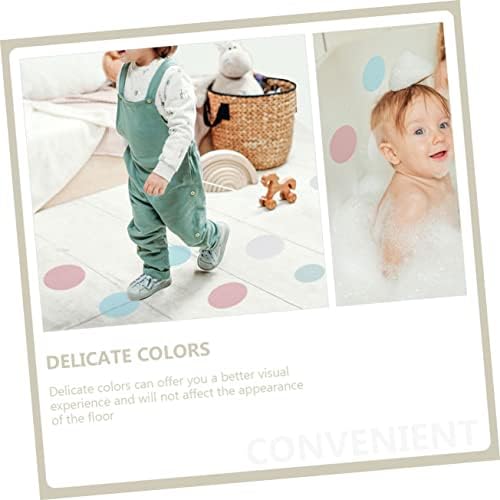 Cabilock 72pcs Self-Adhesive Non-Slip Round Decals for Bathroom Stairs