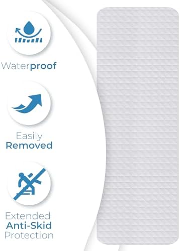 12ClearAntislipShowerStickers