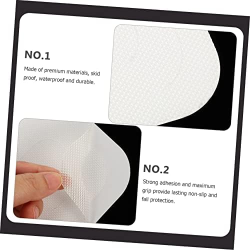 24-Piece Slip-Free Sticker Set for Bathroom Safety
