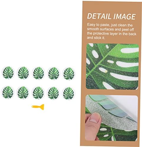 Gleavi Leaf Decals for Bathroom Safety