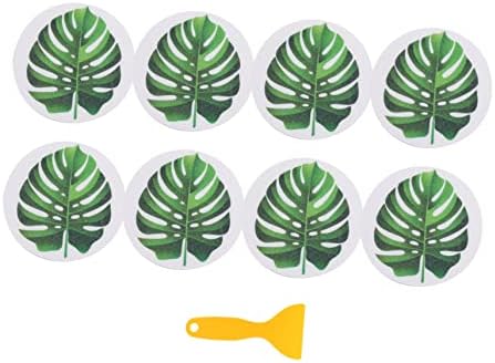GLEAVI Bathtub Non-Slip Stickers Leaf Design for Kids and Adults