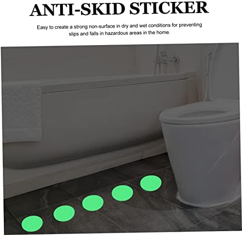 20pcs Skid Bathroom Stickers Decals for Bathtubs Stairs Floors Non Slip