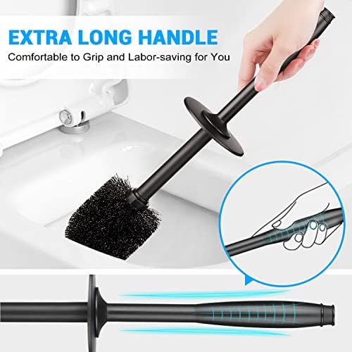 Low-Maintenance Toilet Plunger Brush Set