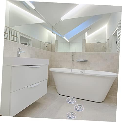 Healifty 4Pcs Stone Pattern Bath Sticker - Safe Slipping Resistant